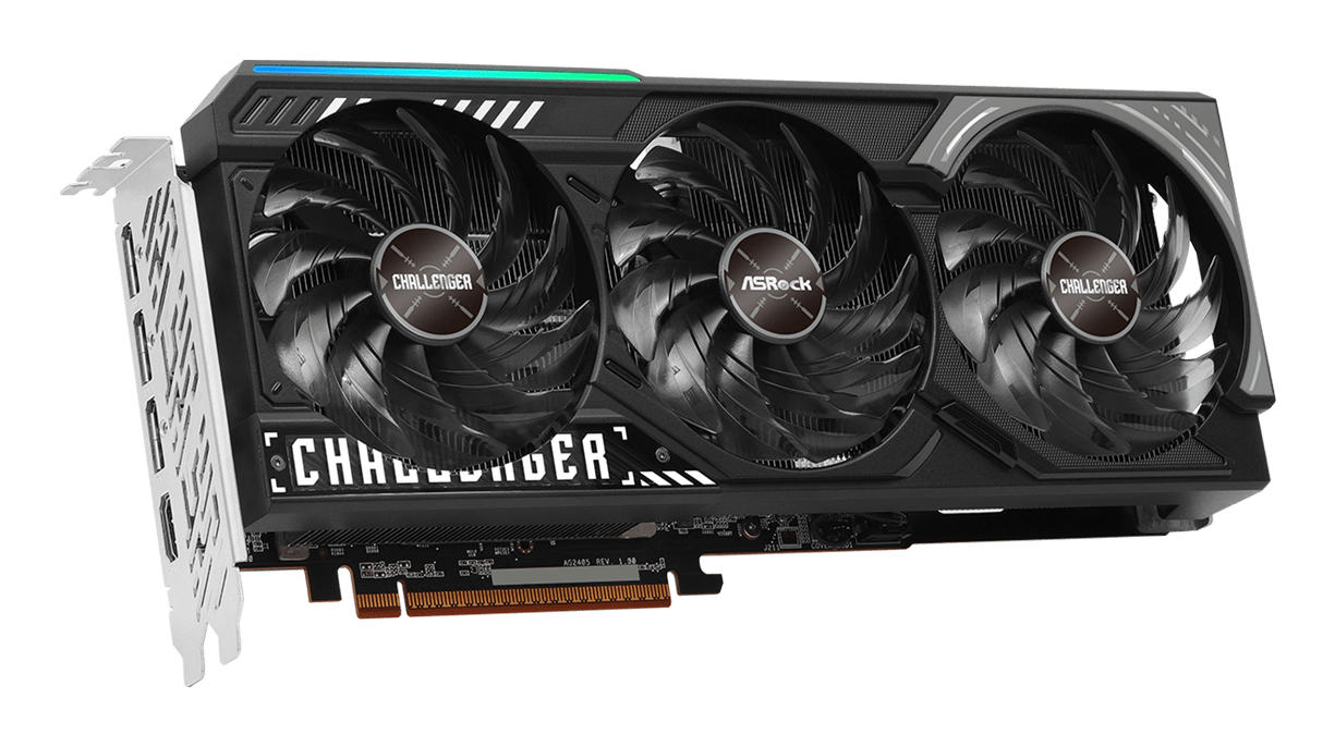 ASROCK AMD Radeon RX 9070 XT Challenger 16GB GDDR6 256-bit HDMI 3x DP — 14