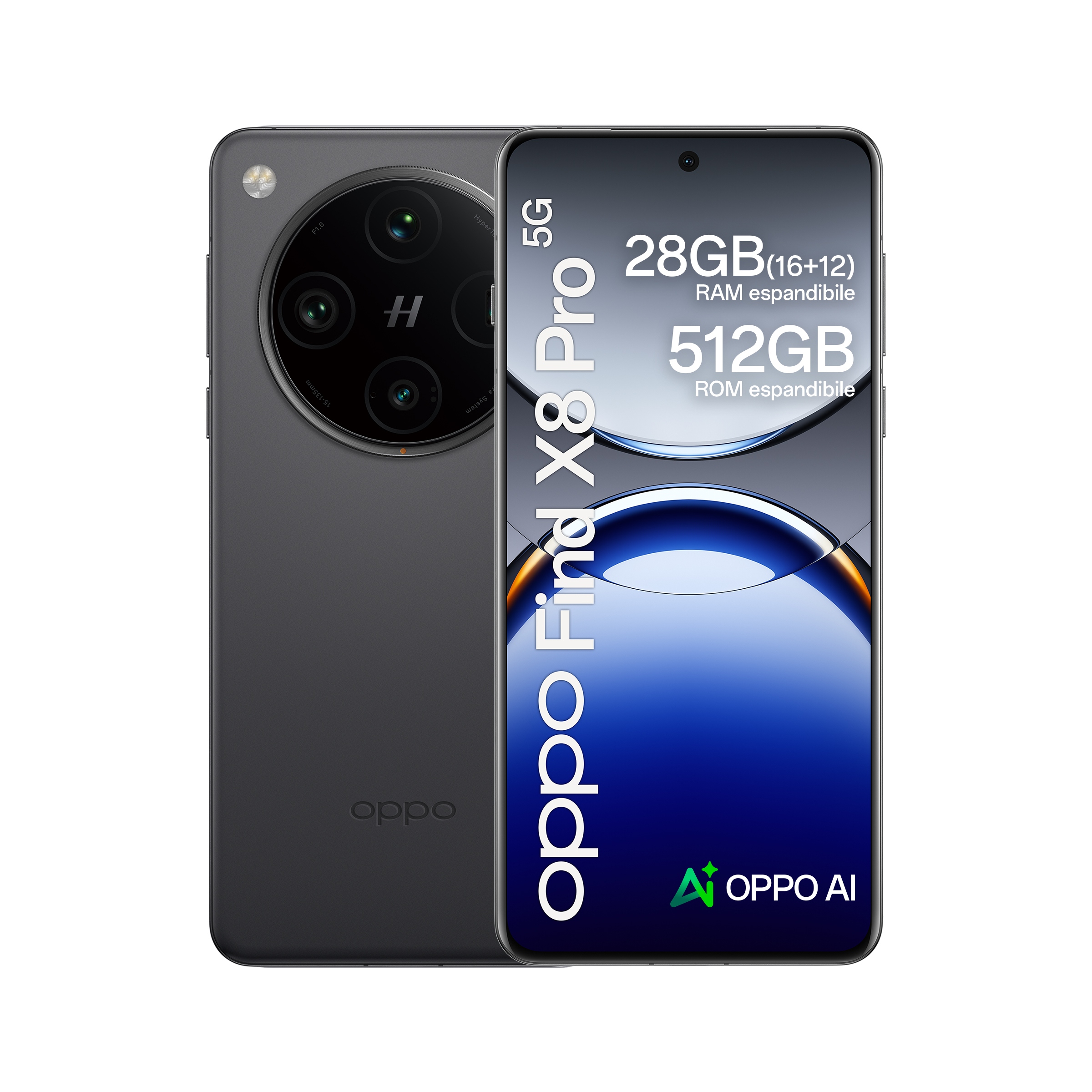 Oppo Find X8 Pro 5G Black 16/512 Gb HDR10+ 5910 mAh 120 Hz