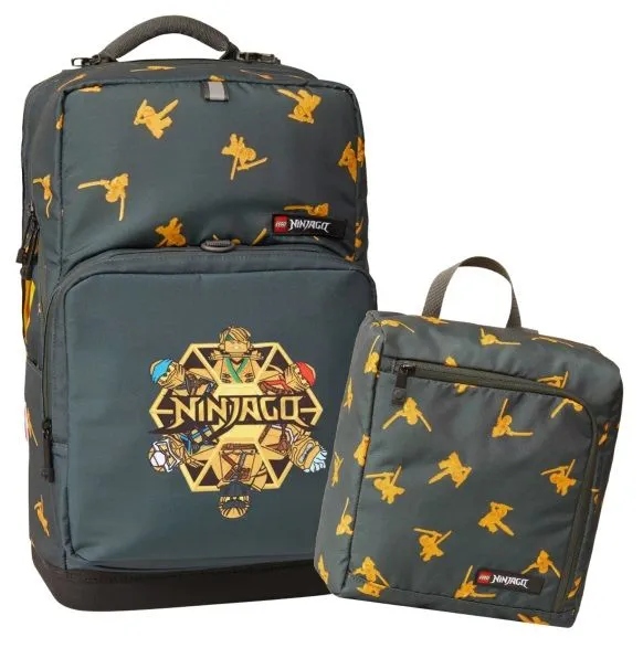 LEGO - OPTIMO PLUS SCHOOL BAG - NINJAGO TEAM GOLDEN (20213-2204) Marka LEGO