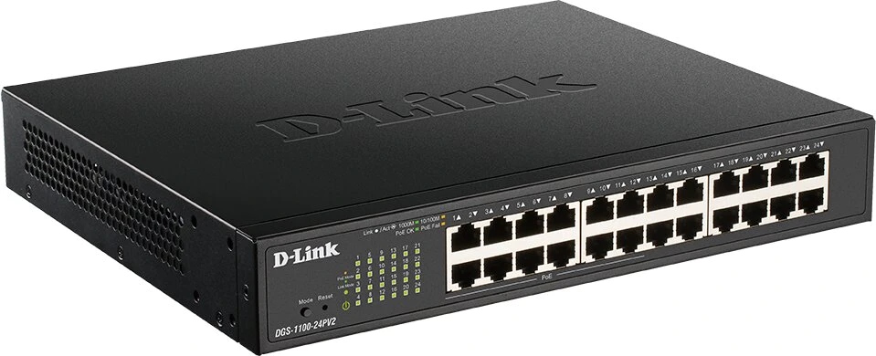 D-Link DGS-1100-24PV2 sieťový switch