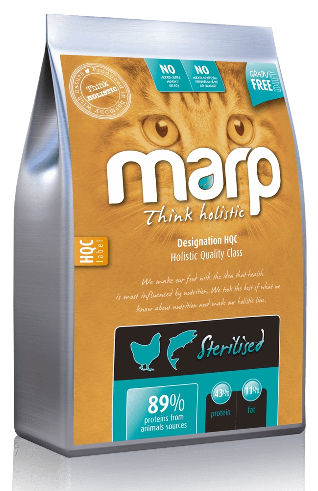 Marp Suché kuřecí krmivo pro kočky 2 kg