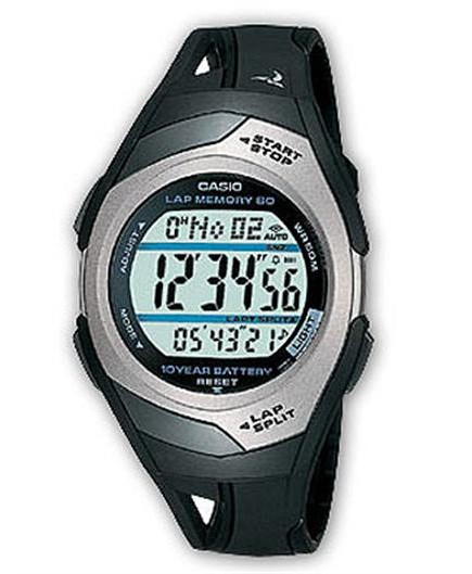Mládežnické Digitální Hodinky Casio STR-300C-1VEF Sportovní Na Běhání Phys