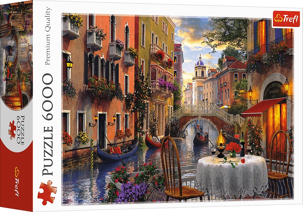 

Puzzle 6000 el. Romantyczna kolacja Trefl 65003