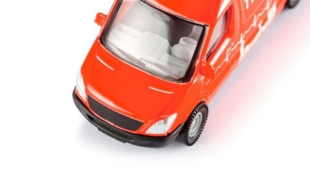 Auto Zabawkowe SAMOCHODZIK Prezent Na URODZINY Pojazd Siku 08 CAR Ambulans Liczba wagonów 0