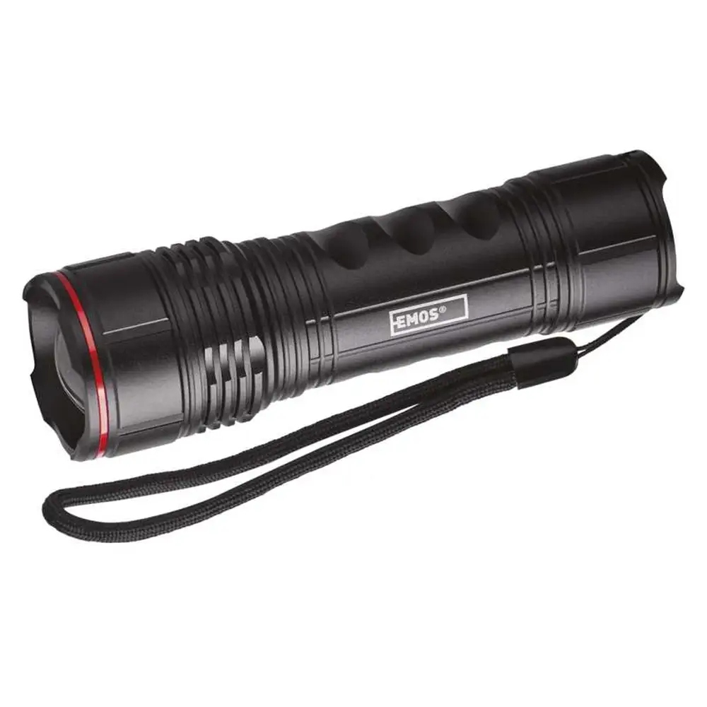Latarka Led 500 lm 4xAAA z zoomem metalowa zasięg 160m P3115 Emos