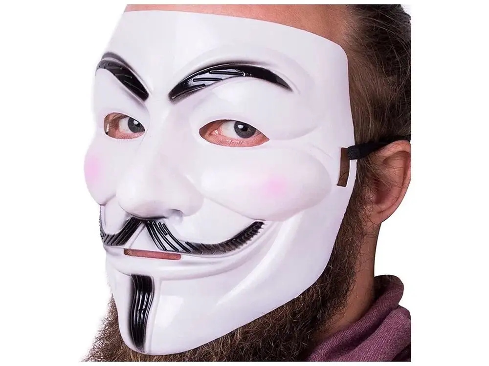 MASKA ANONYMOUS VENDETTA ACTA PROTEST HALLOWEEN maska Model MASKA ANONYMOUS