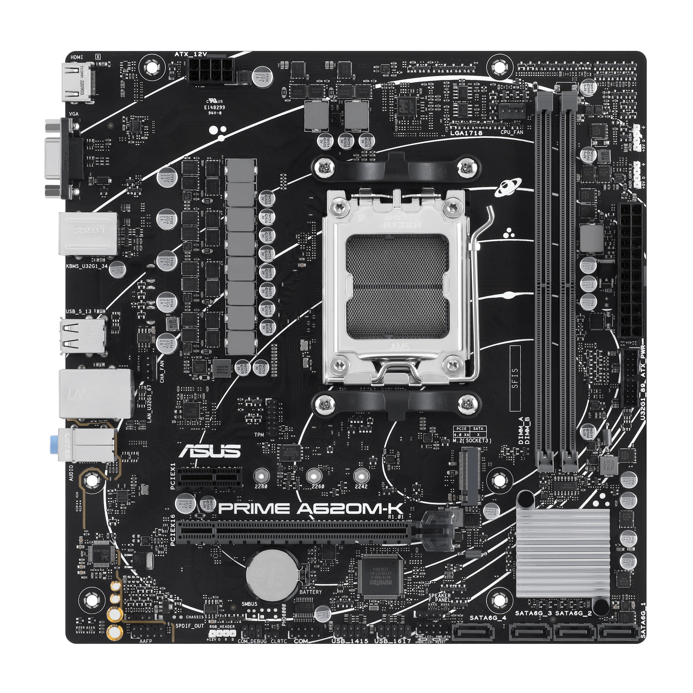 Základná doska Micro Atx Asus 90MB1F40-M0EAY0 A620M-K