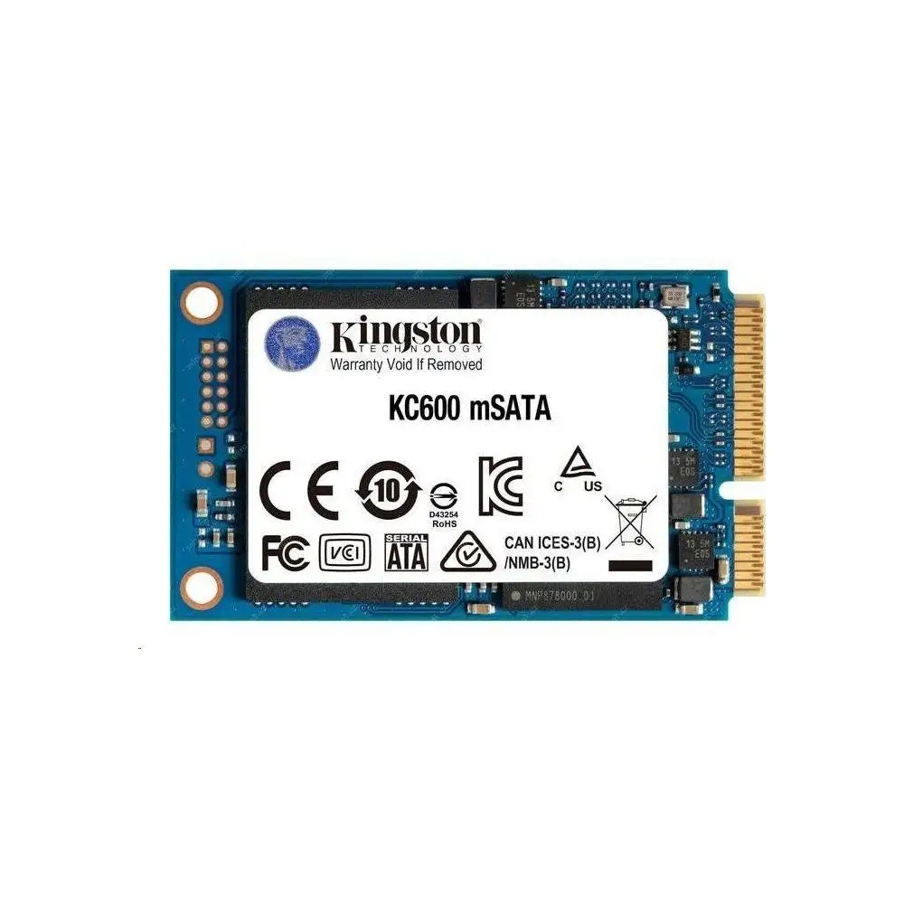 KINGSTON 1024G SSD KC600 SATA3 mSATA — 7