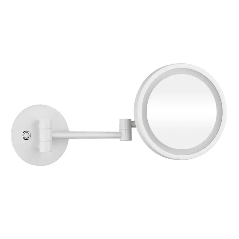 Zrcátko kosmetické s Led osvětlením bemeta White pr.200 mm bílá
