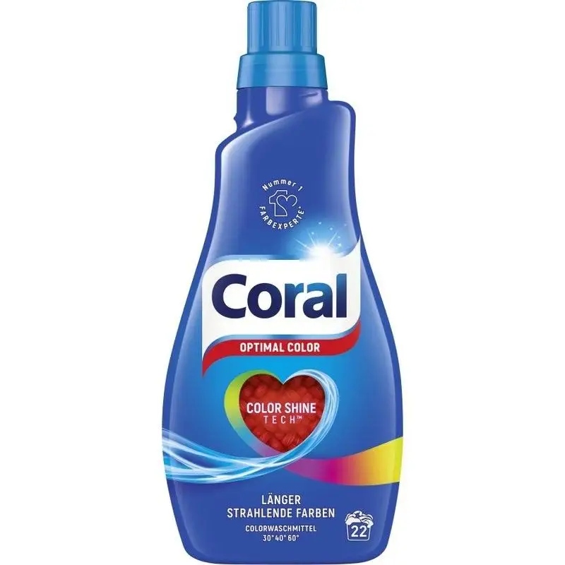 

Płyn do prania kolorów Coral 1,1 l Niemcy