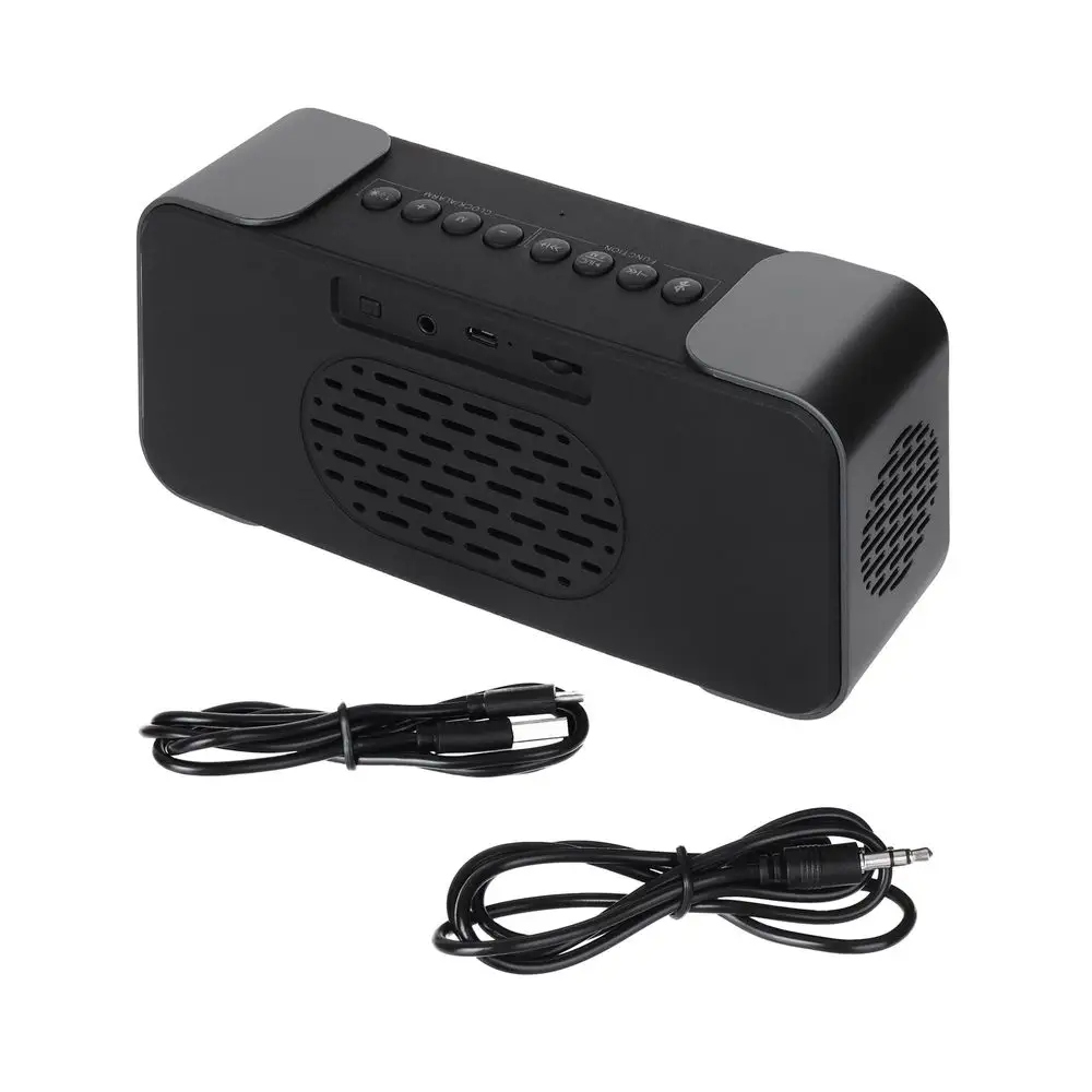 Radiobudzik AD 1190 Silver Bluetooth FM USB AUX SD Budzik LCD