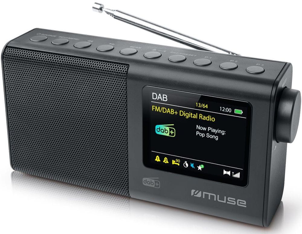 Muse M-117 DB czarny (M-117DB)