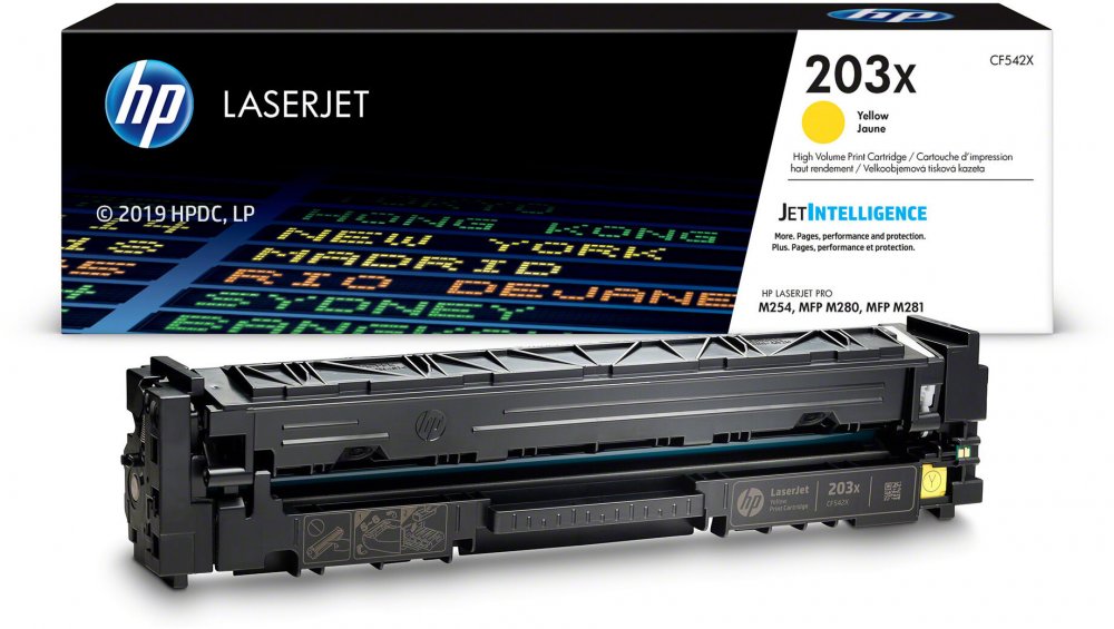 Toner Hp 203X CF542X žlutý (žlutý)