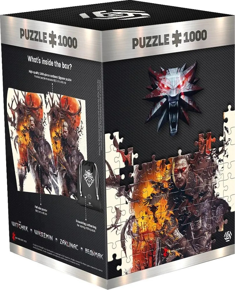 Good Loot Puzzle The Witcher (Wiedźmin): Monsters 1000 elementów