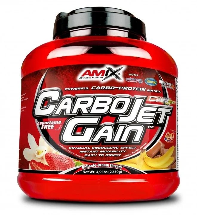 Gainer čokoládový prášek Amix 2250 g