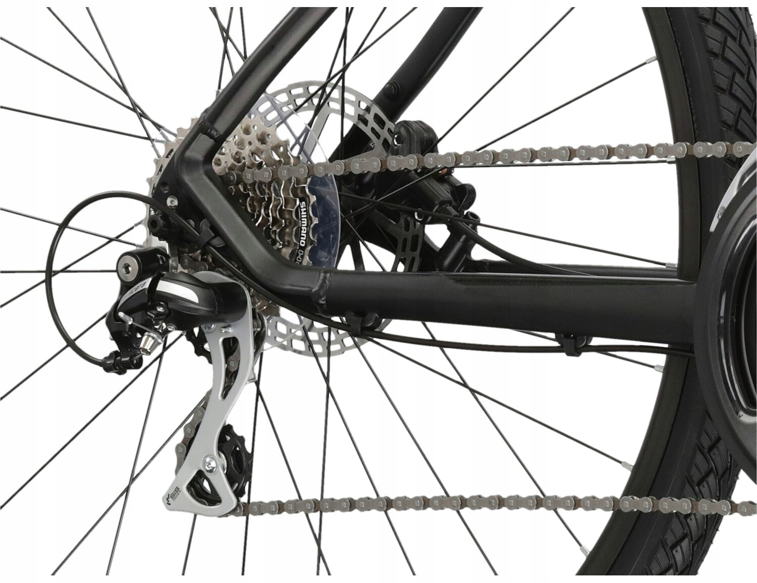 Rower crossowy Kross EVADO 4.0 rama M koło 28 " czarny Rozmiar ramy M