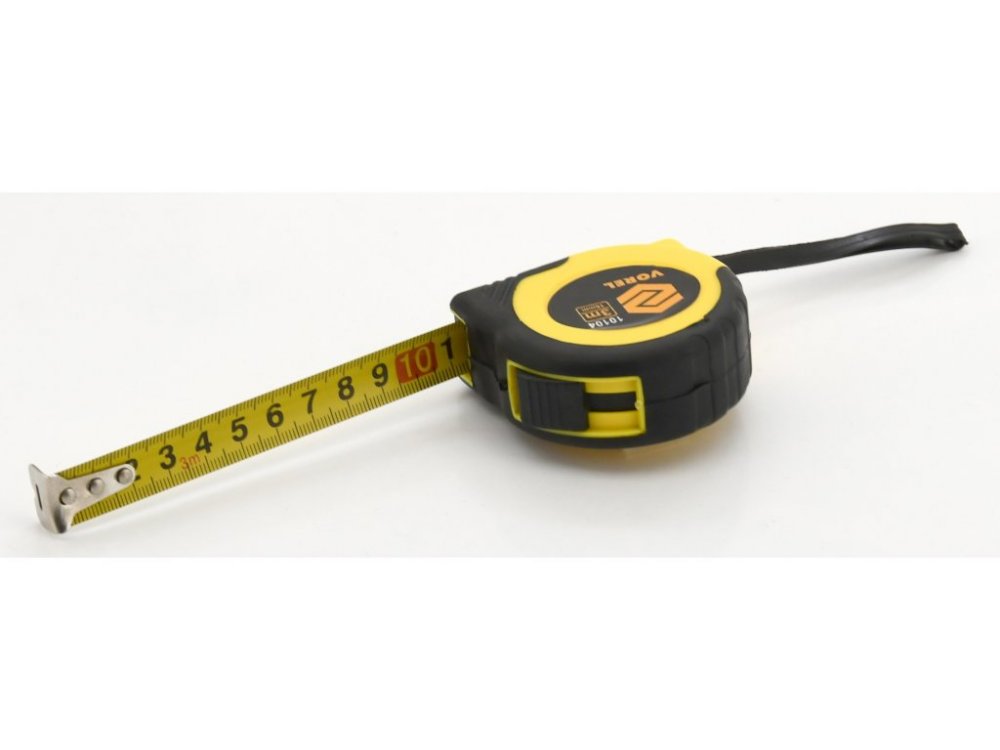 MIARA ZWIJANA ŻÓŁTO-CZARNA 3MX16MM Długość 3 m