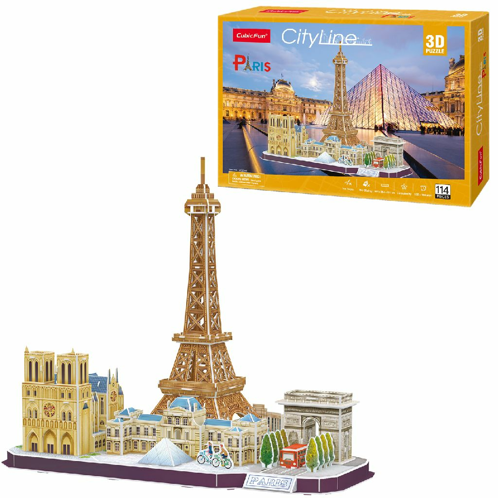 PUZZLE 3D CITY LINE PARIS MC25H    2545