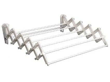 Levně Sušák akordeonová Praktik 80cm plast kov. Bi