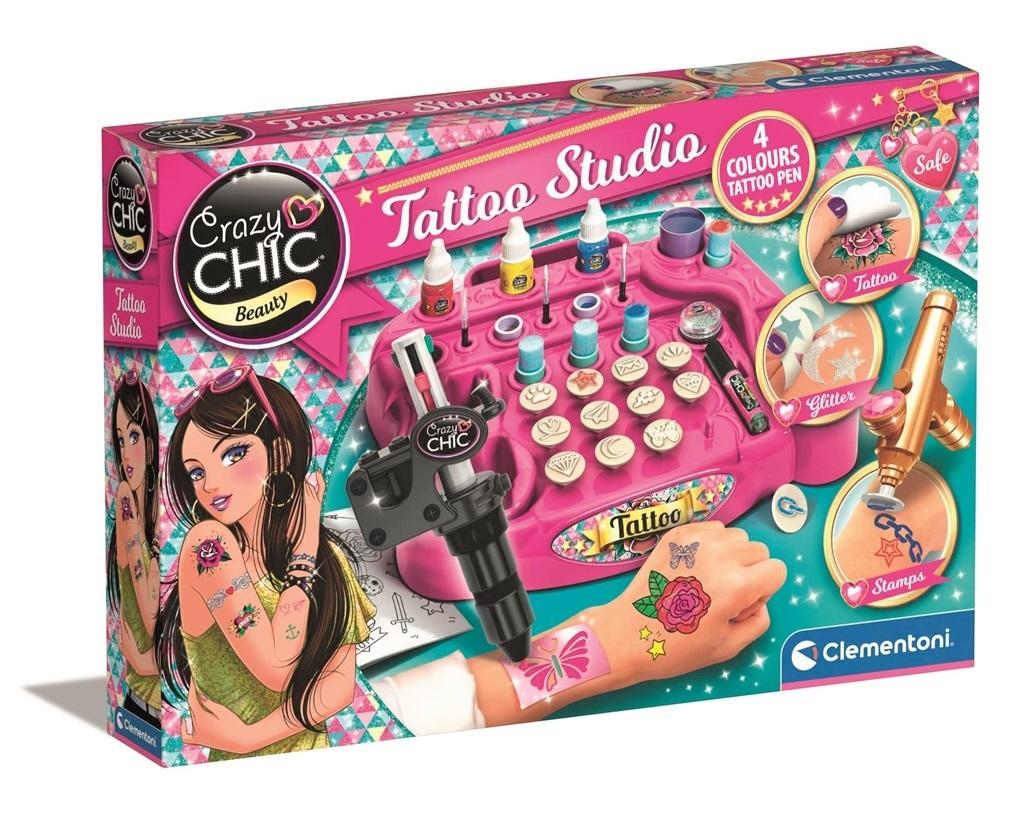 

Szalone studio tatuażu Clementoni Crazy Chic