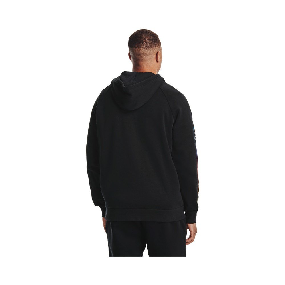 Pánská Rozepínací mikina s kapucí Under Armour Rival Fleece černá vel. M