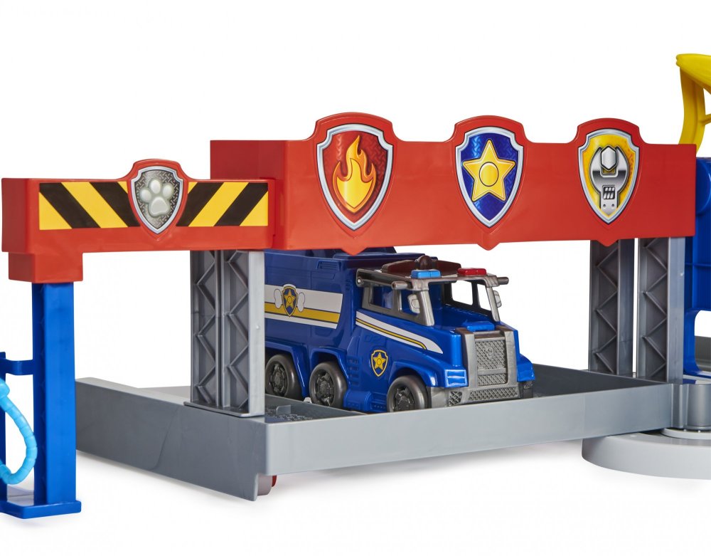 PSI PATROL WIELKI GARAŻ BAZA + CHASE CIĘŻARÓWKA Model Big Truck Pups