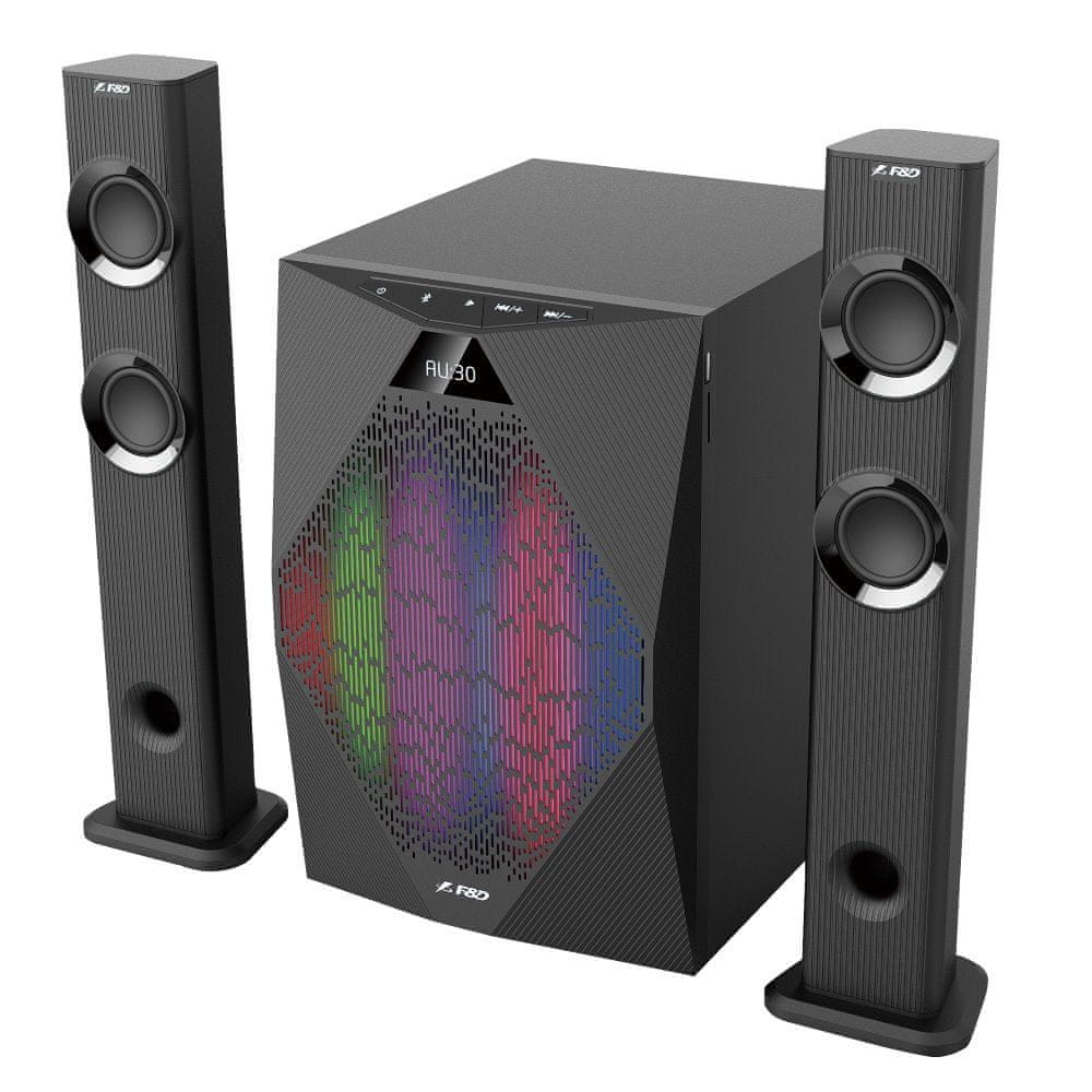 Zestaw głośników 2.1 Fenda T-300X 35 W czarny