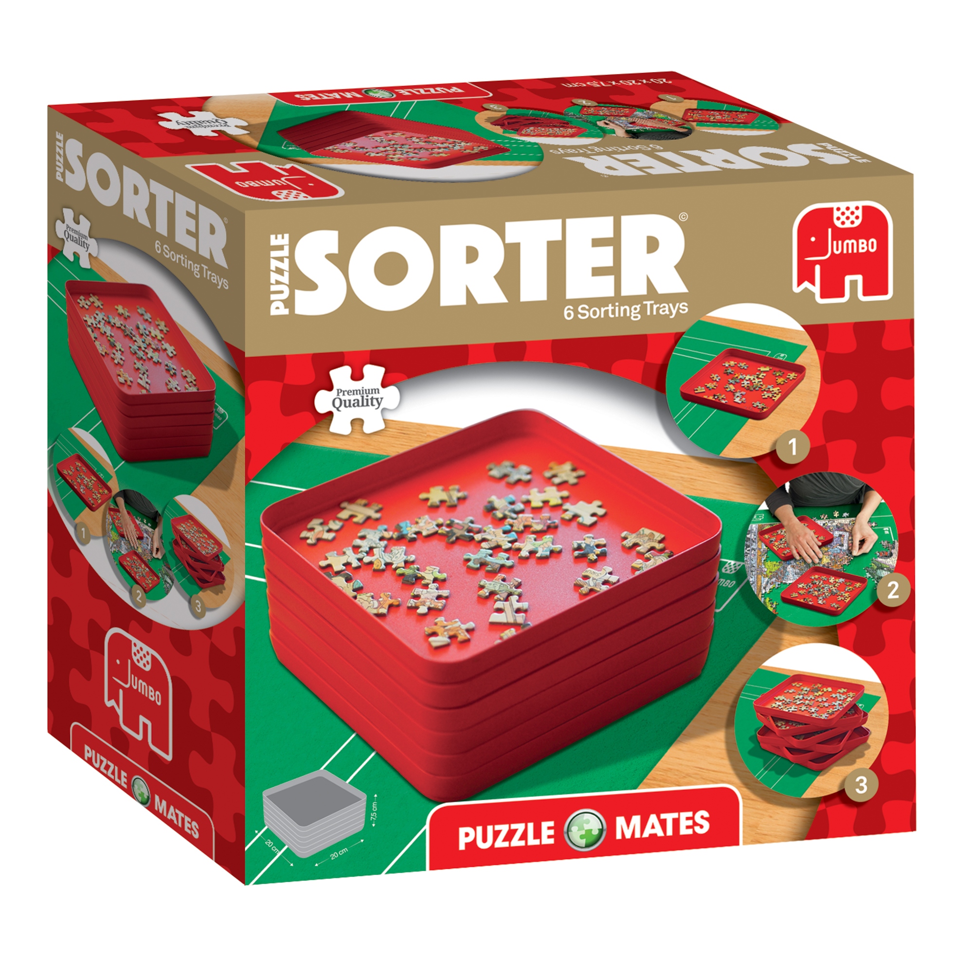 Taca do sortowania puzzli Jumbo