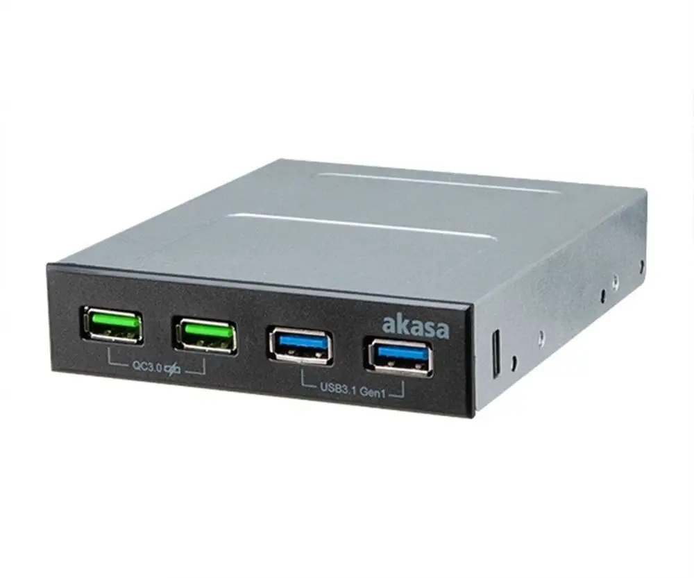 Usb Hub Akasa 2 x Quick Charge 3.0 2 x Usb 3.1