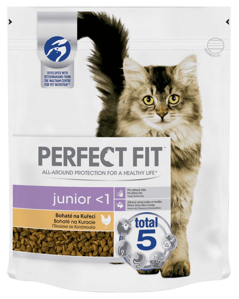 Levně Perfect fit granule Junior s kuřecím masem 750g