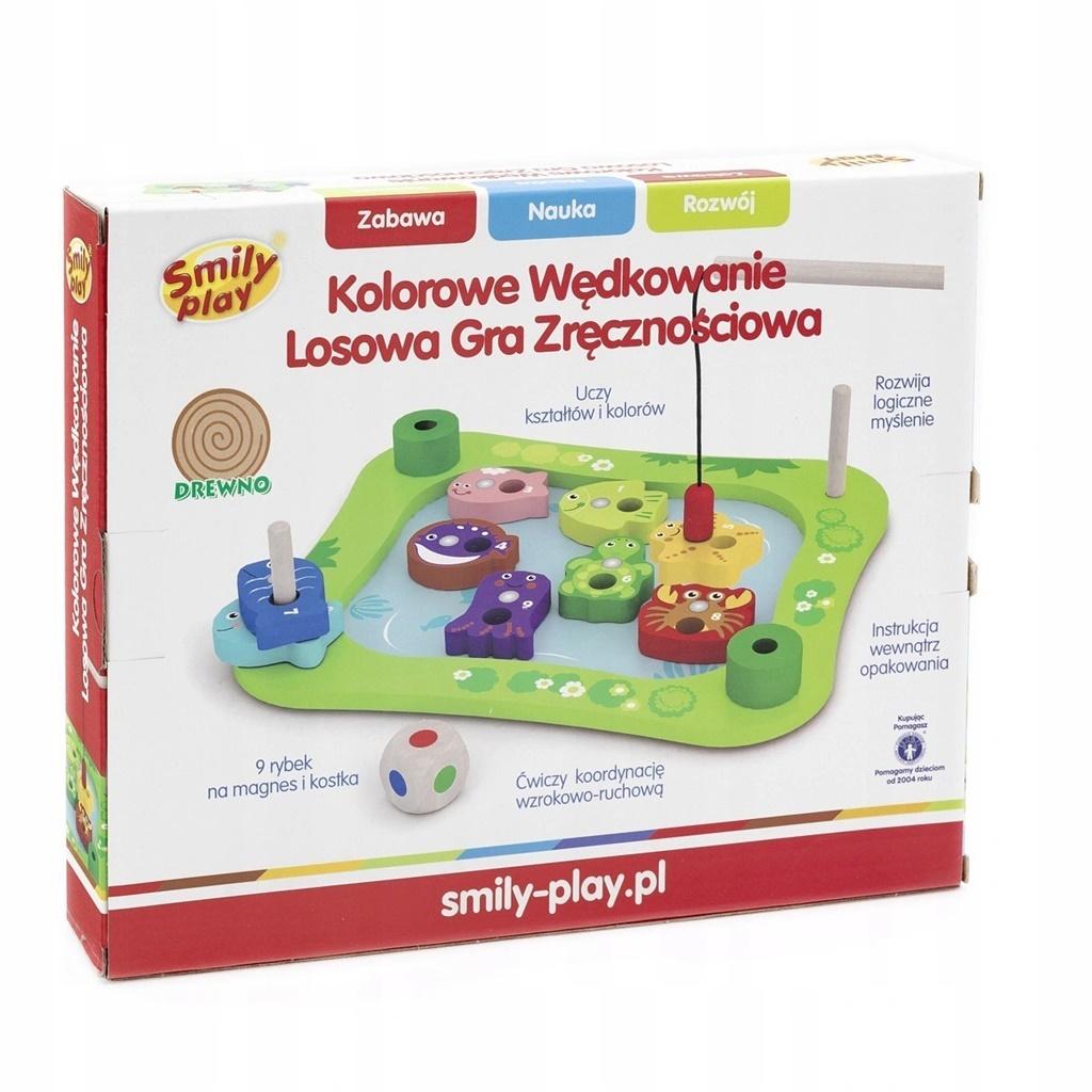 

Kolorowe wędkowanie gra zręcznościowa Smily Play