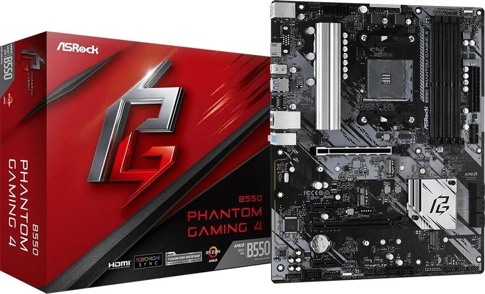 Płyta główna ASRock B550 Phantom Gaming 4 Atx