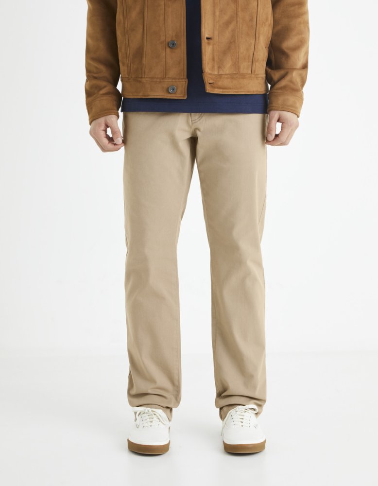 Celio Kalhoty chino straight bi-stretch