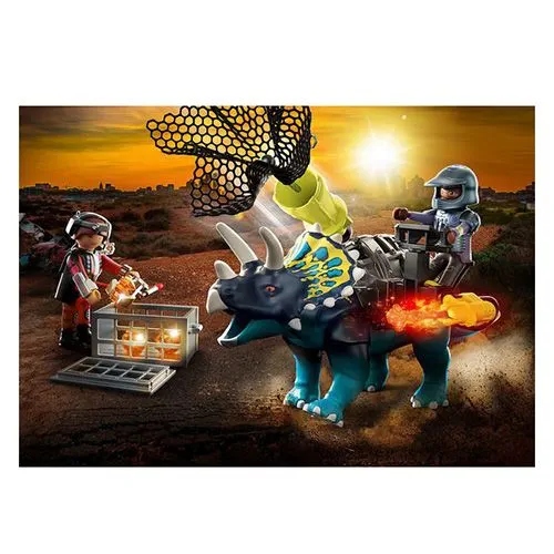 PLAYMOBIL 70627 DINO RISE TRICERATOPS: SPÓR O LEGENDARNE KAMIENIE Marka Playmobil