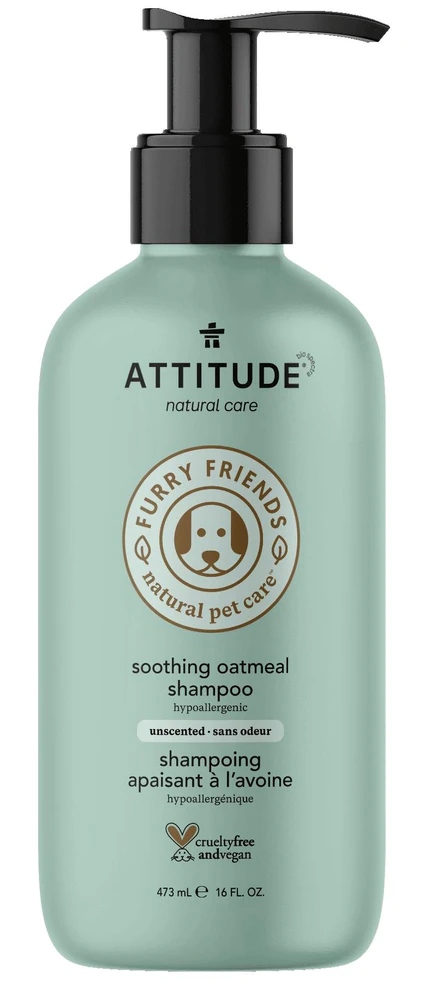 Levně Emulze Attitude Furry Friends Bezzápachový šampon na mytí zvířat 473 ml boj