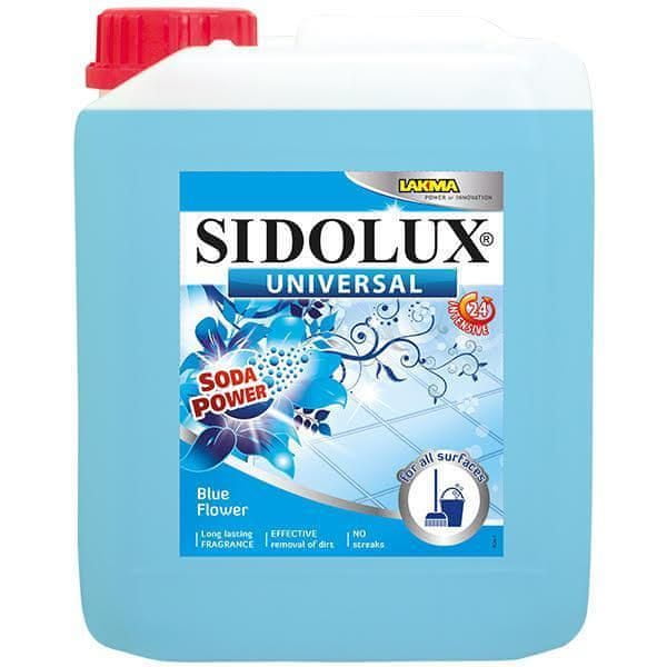 Levně Sidolux Universal Soda Power s vůní Blue Flower 5000 ml