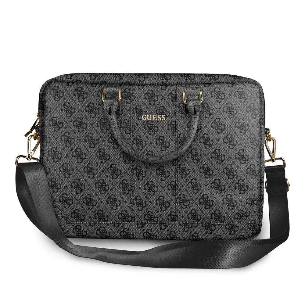 

Guess Torba na laptopa do 16" szara Skóra