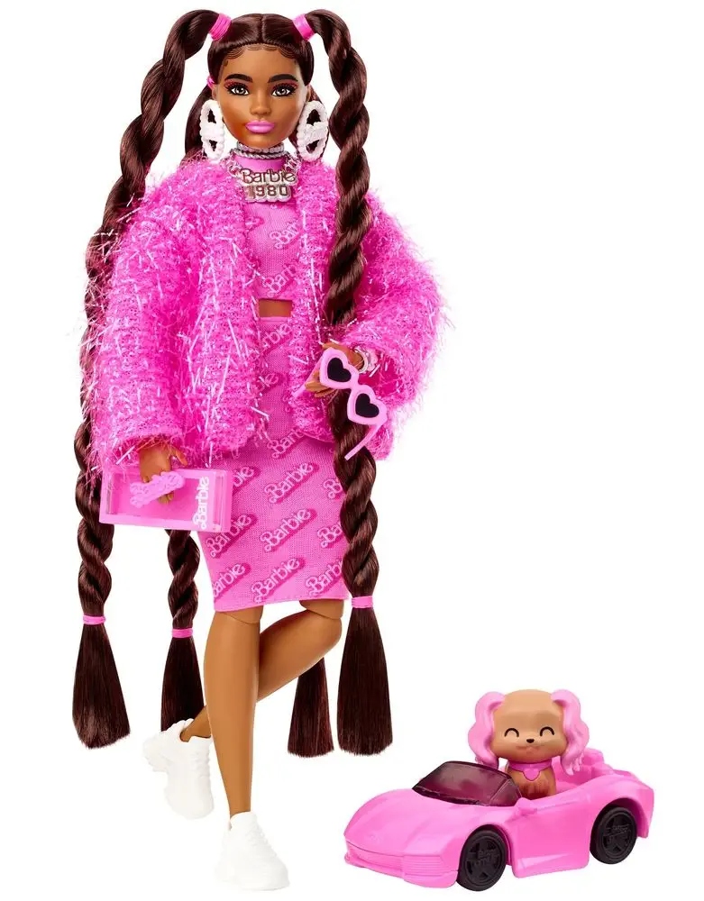 

Barbie Extra 14 lalka piesek w autku HHN06