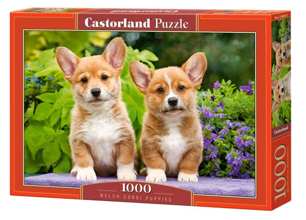 

Puzzle 1000 el. Szczenięta Welsh Corgi 43015