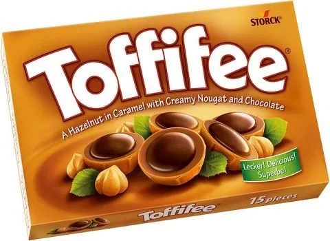 Levně Toffifee Lískový Ořech v karamelu 125 g