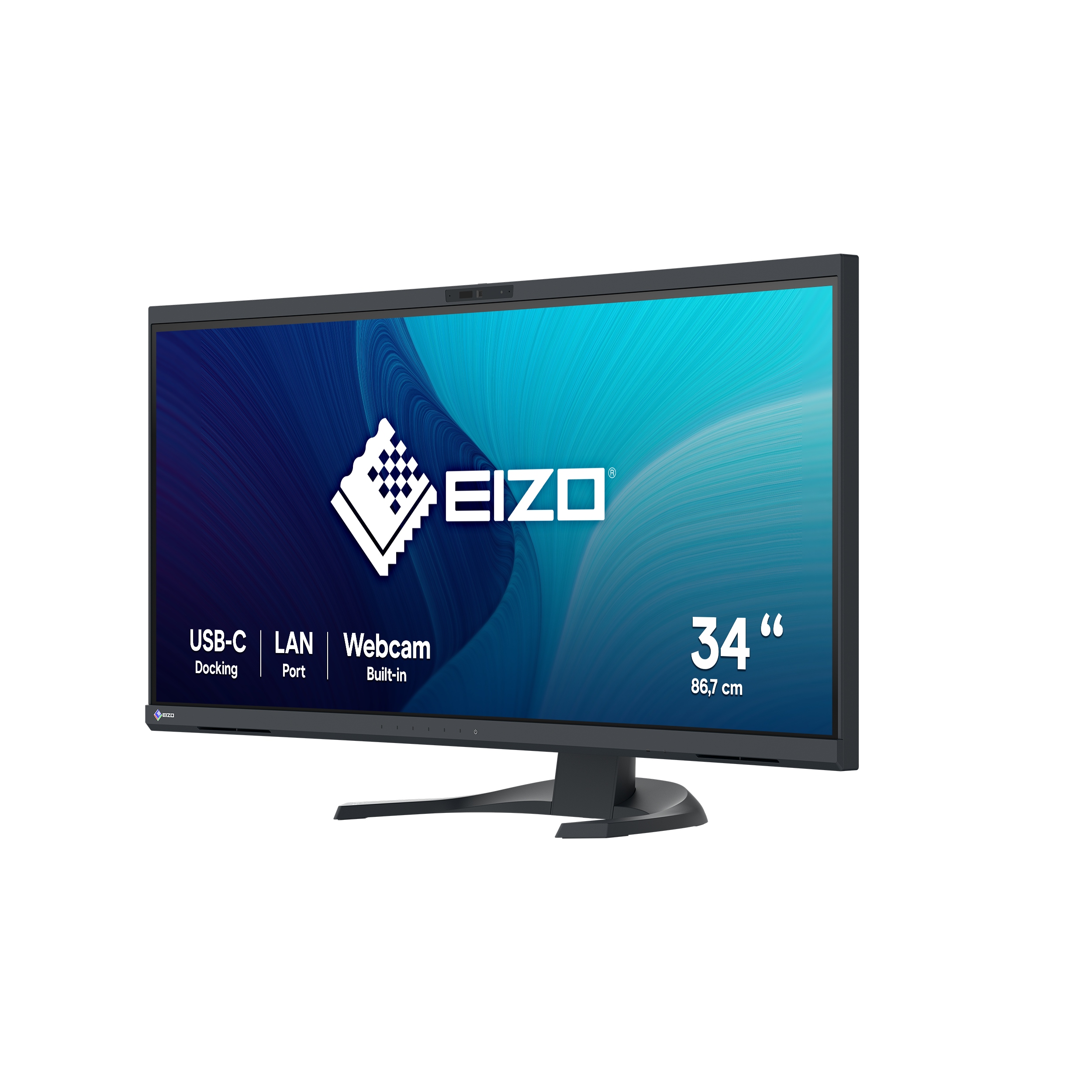 Monitor Eizo EV3450XC 34,1 3440x1440 21:9 zakrivený Usb-c Dp kamera čierna