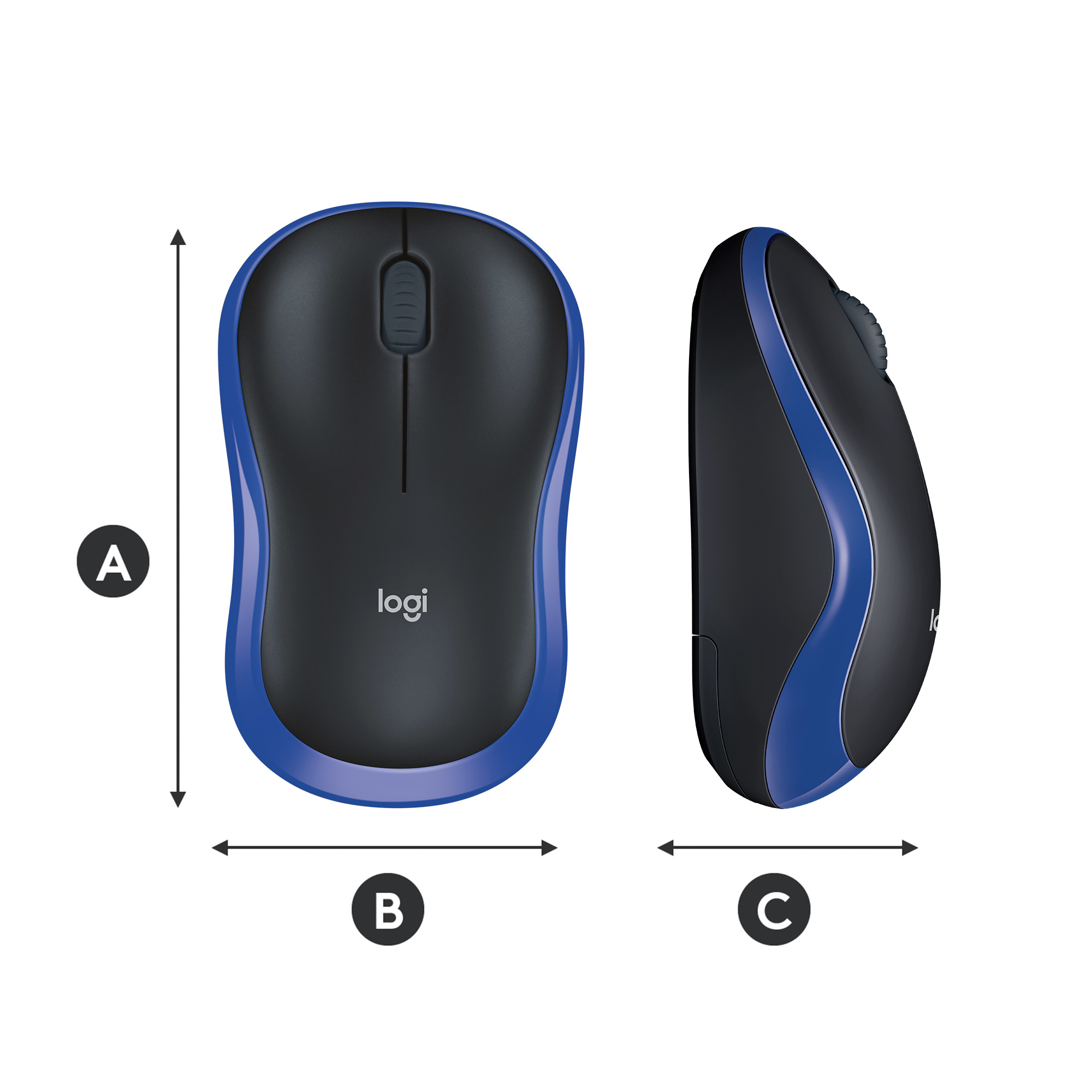 LOGITECH MYSZKA BEZPRZEWODOWA M185 WIRELESS