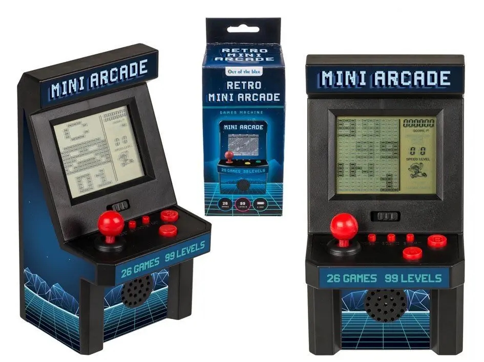 Przenośna konsola automat do gier arcade 26 gier