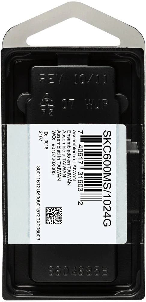 KINGSTON 1024G SSD KC600 SATA3 mSATA — 6