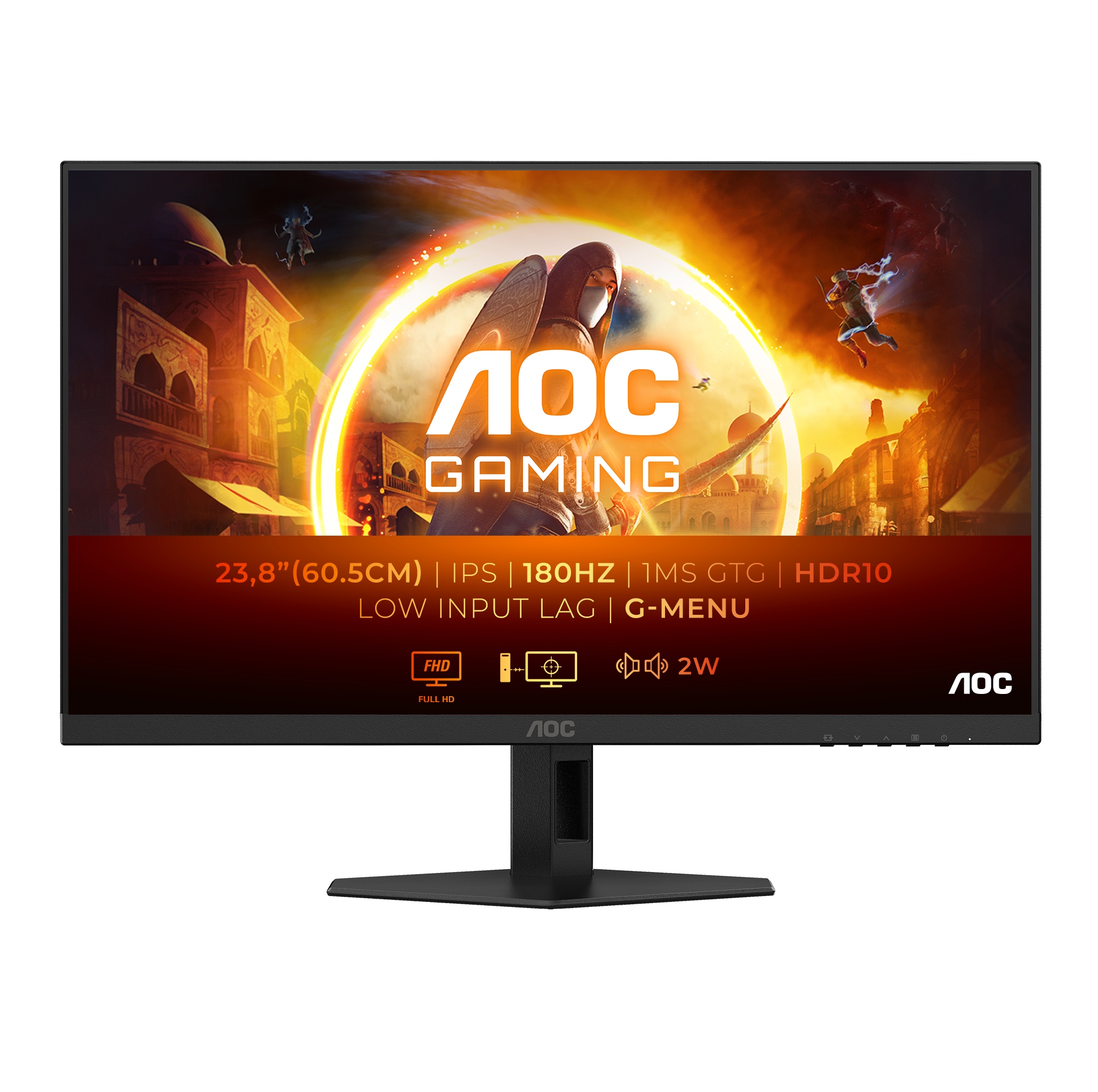 Monitor LCD Aoc 24G4XE 23,8 " 1920 x 1080 px Ips Pls