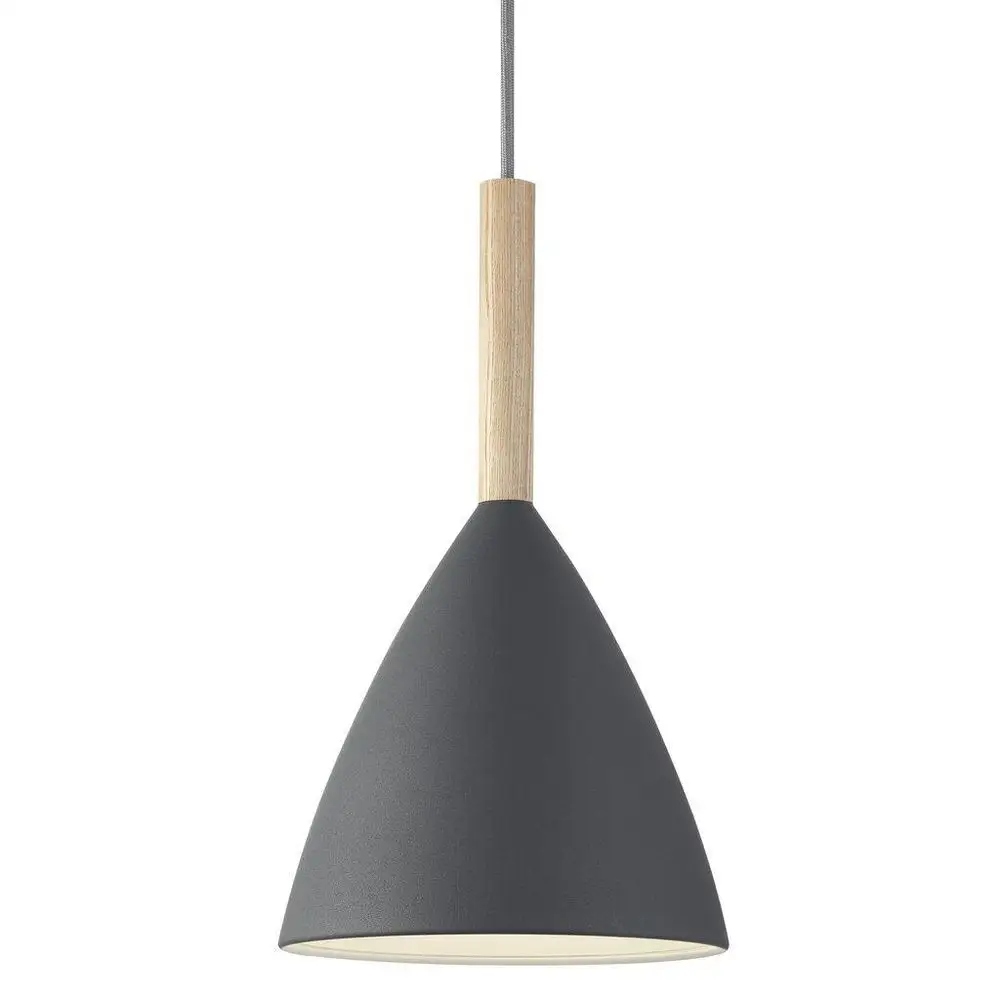 Závesná lampa Pure 20 Šedá kovová 1x40W max E 27 Nordlux