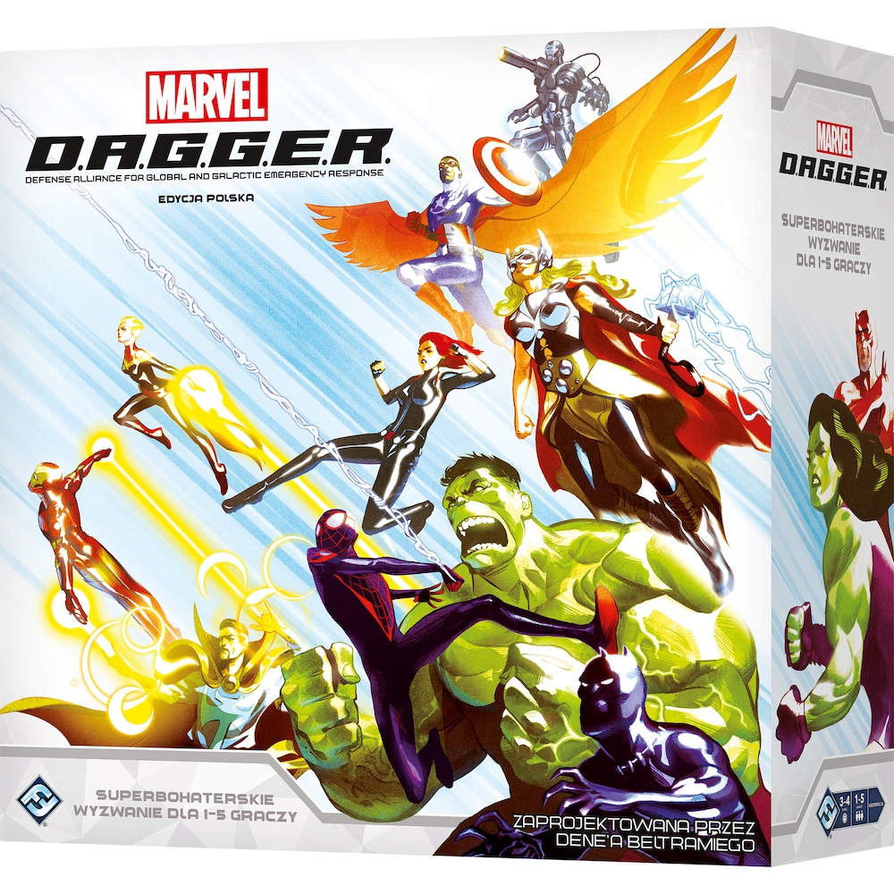 Gra planszowa Marvel D.a.g.g.e.r. Rebel Dice Pack