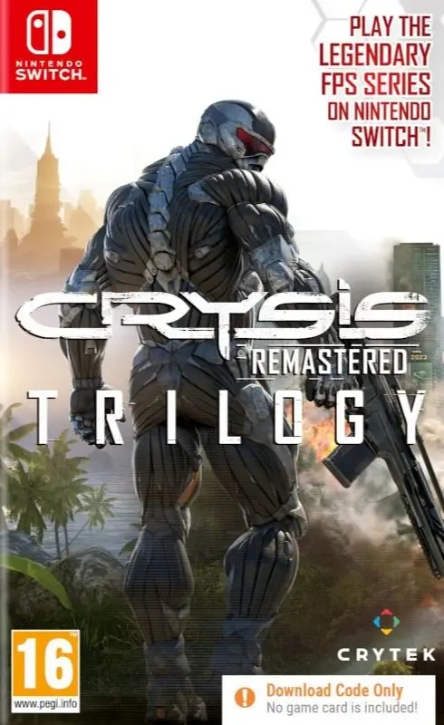 Nintendo Switch Crysis Remastered Trilogy Kod W Pudełku