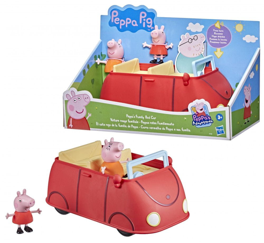 

Świnka Peppa Czerwone Auto Peppy Figurki Hasbro