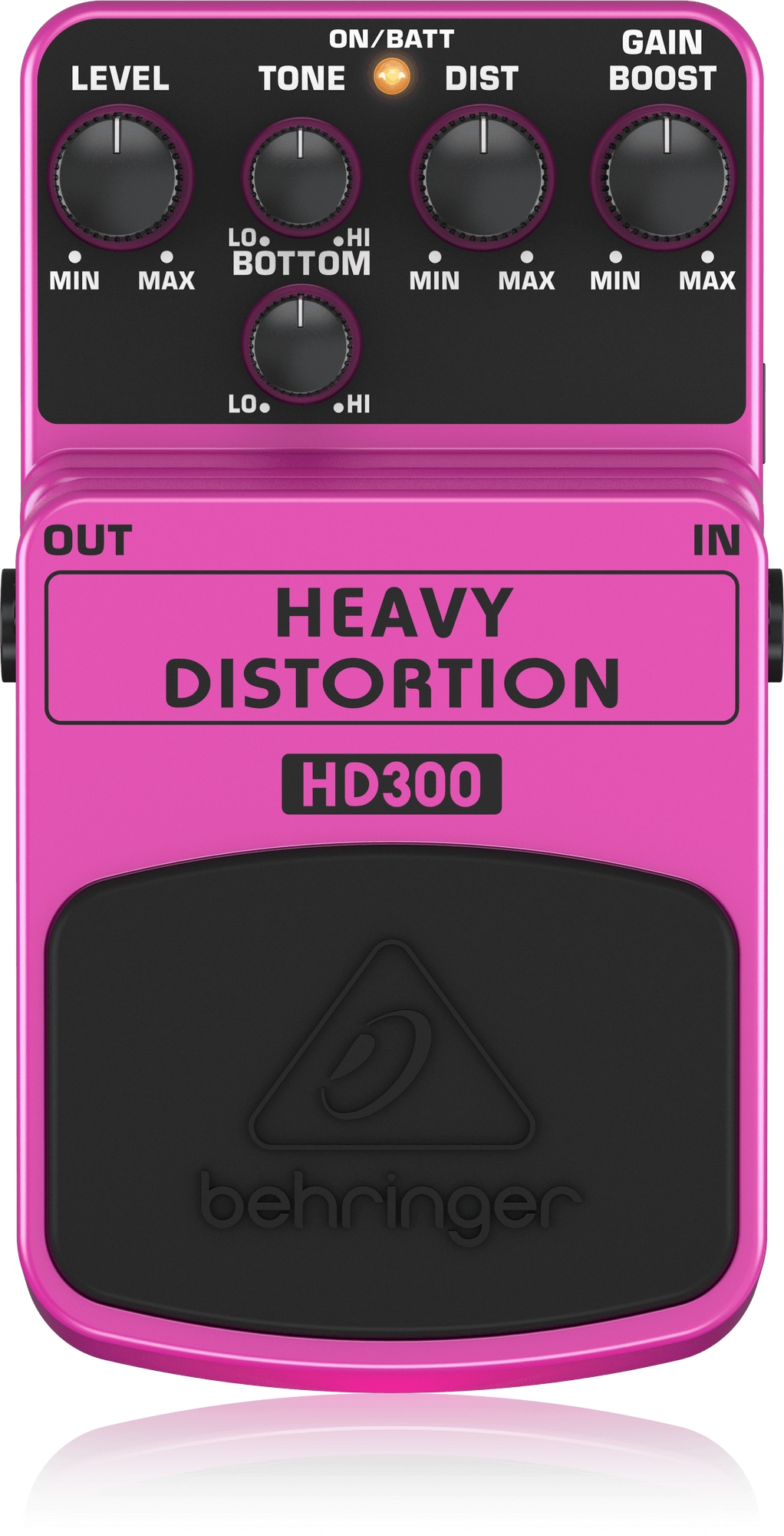 Behringer HD300 – kytarový efekt heavy metalové distortion